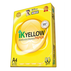 IK Yellow A4 Paper